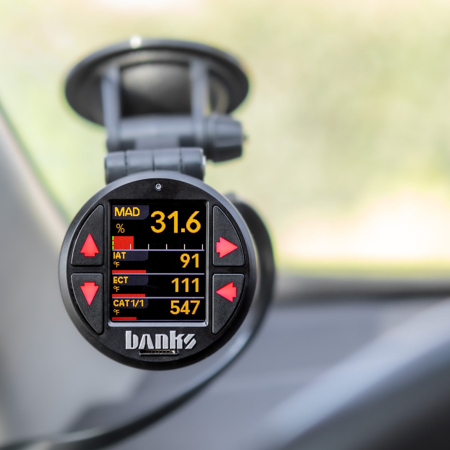 Single Gauge Pod Kit 52mm Sticky Base Banks Power-2