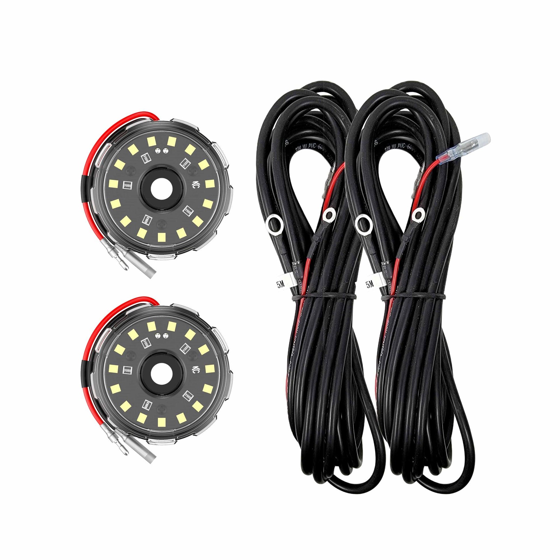 KC Two- Light Add-On Cyclone V2 Kit Clear KC Hilites