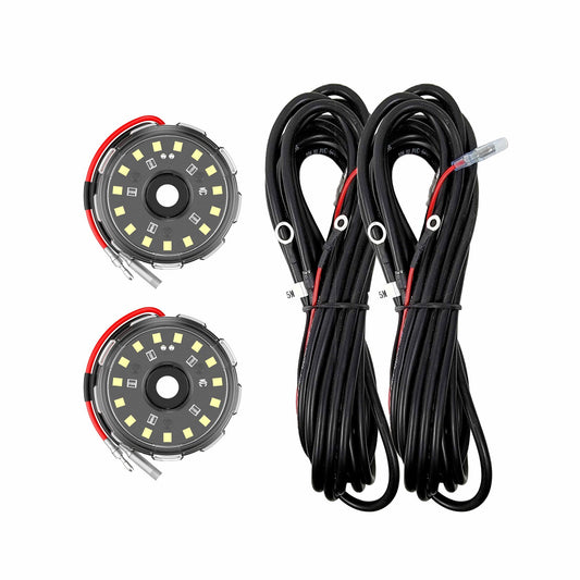 KC Two- Light Add-On Cyclone V2 Kit Clear KC Hilites