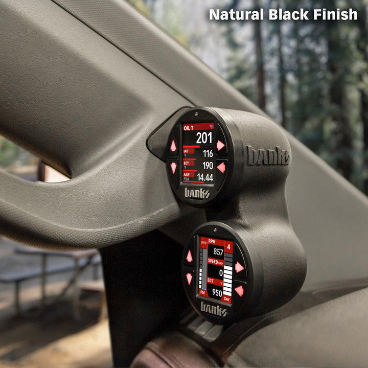 iDash Stealth Pod Mounts for 19-21 Chevy/GMC 1500, 20-23 2500/3500 and 2024-25 WT/Custom Dual Pod Banks Power-2
