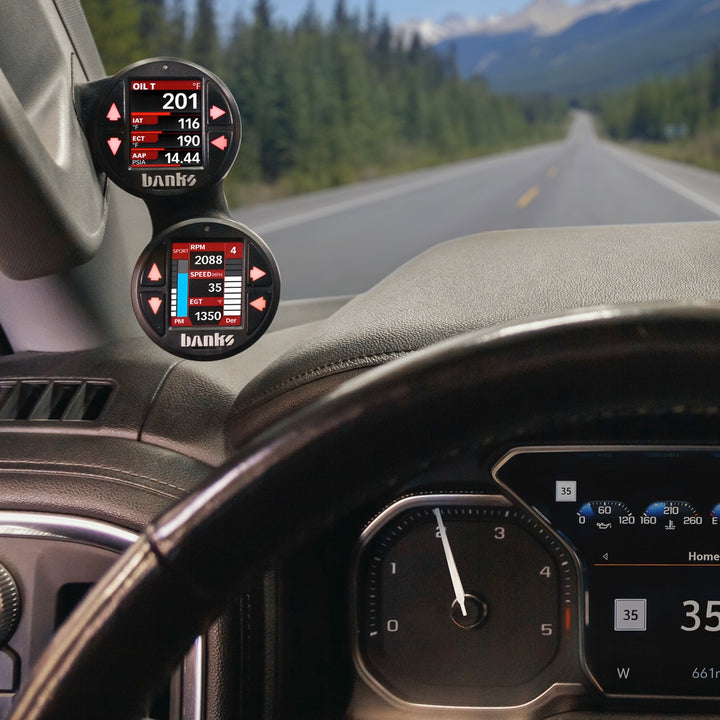 iDash Stealth Pod Mounts for 19-21 Chevy/GMC 1500, 20-23 2500/3500 and 2024-25 WT/Custom Dual Pod Banks Power-3