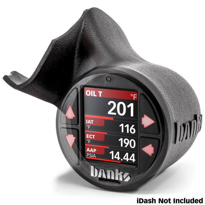 iDash Stealth Pod Mounts for 22-26 Toyota Tundra Single Pod Banks Power-1