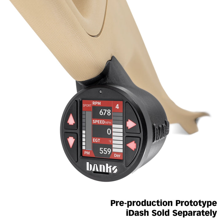 iDash Stealth Pod Mounts for 11-16 Ford Super Duty Single Gauge Banks Power-2