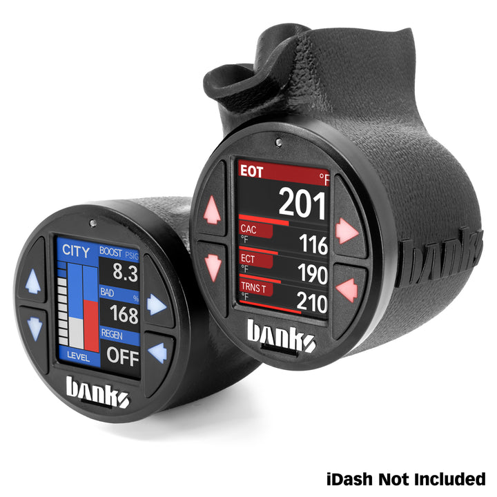 iDash Stealth Pod Mounts for 11-16 Ford Super Duty Dual Gauge Banks Power-1