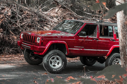 4.5 Inch Lift Kit RR springs Jeep Cherokee XJ 2WD/4WD (1984-2001) Rough Country-3