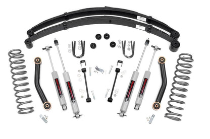 4.5 Inch Lift Kit RR springs Jeep Cherokee XJ 2WD/4WD (1984-2001) Rough Country
