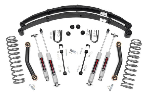 4.5 Inch Lift Kit RR springs Jeep Cherokee XJ 2WD/4WD (1984-2001) Rough Country