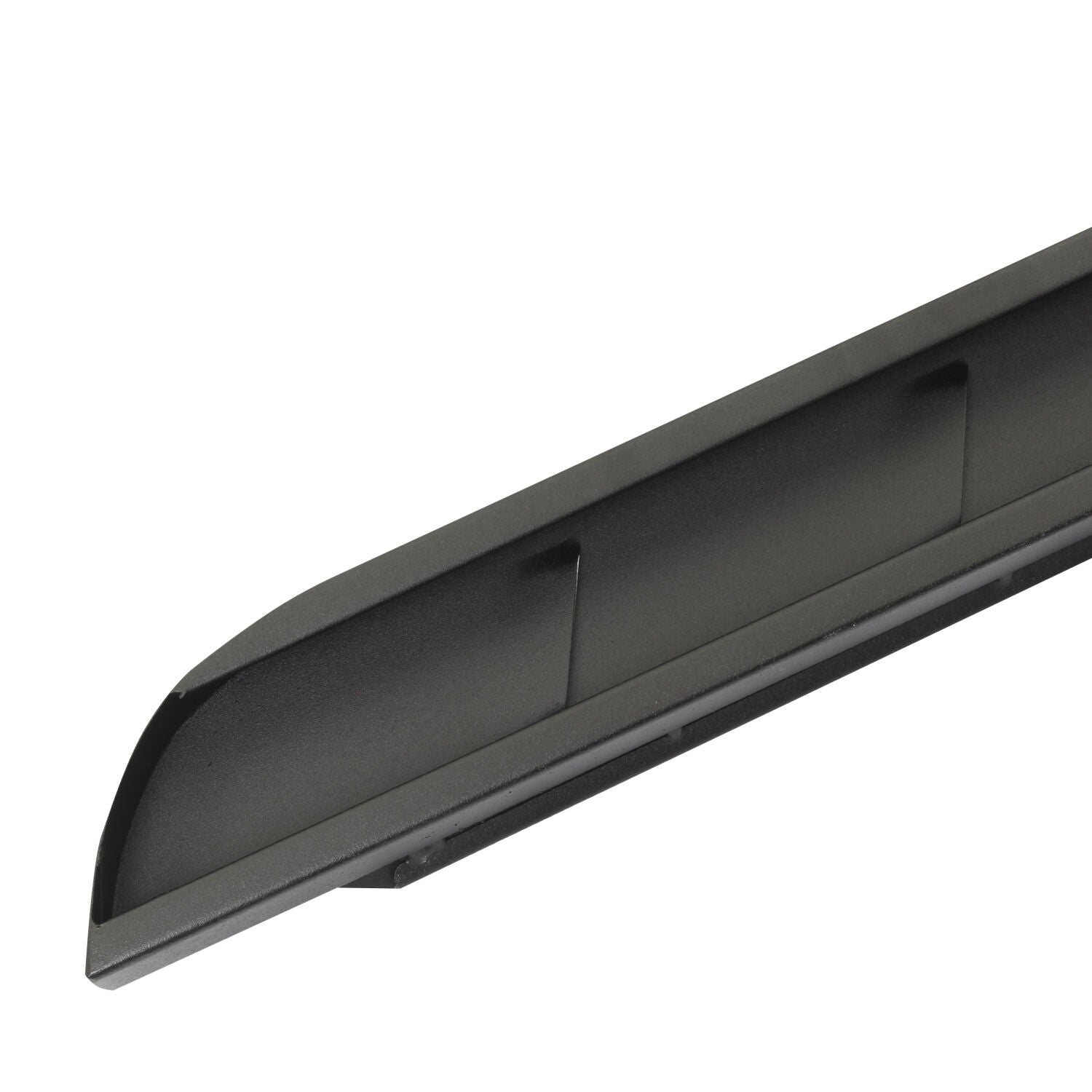 RB10 Slim Line Running Boards With Mounting Brackets Curved Textured Black 2014-2018 Silverado/Sierra 1500/2500 HD Go Rhino-3