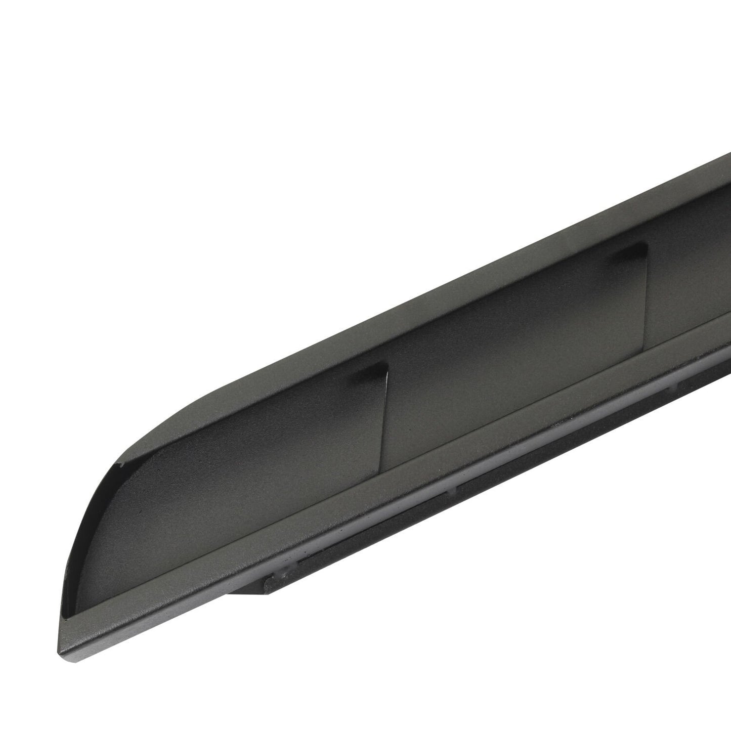 RB10 Slim Line Running Boards With Mounting Brackets Curved Textured Black 2004-2014 Ford F-150 Go Rhino-3