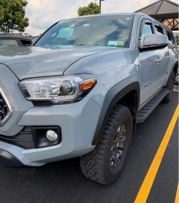 RB10 Running Boards With Mounting Brackets Textured Black 2007-2021 Toyota Tundra Extended Cab Go Rhino-6
