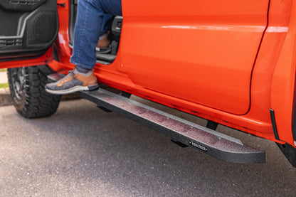 RB10 Slim Line Running Boards W/Brackets Bedliner coating 2025-2026 Toyota 4Runner Go Rhino