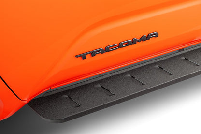 RB10 Running Boards W/Brackets Kit Bedliner coating 2024-2026 Toyota Tacoma Go Rhino-1