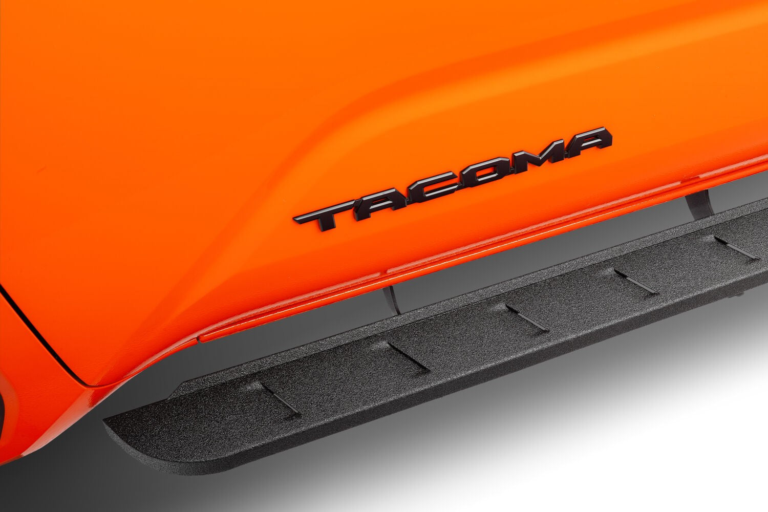 RB10 Slim Line Running Boards with Mounting Brackets Kit Protective Bedliner coating 2024-2026 Toyota Tacoma Go Rhino-7