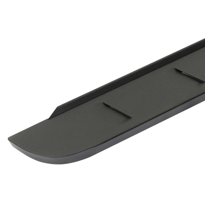 RB10 Slim Line Running Boards With Mounting Brackets Cruved Textured Black 2022-2026 Toyota Tundra Extended Cab Go Rhino-4