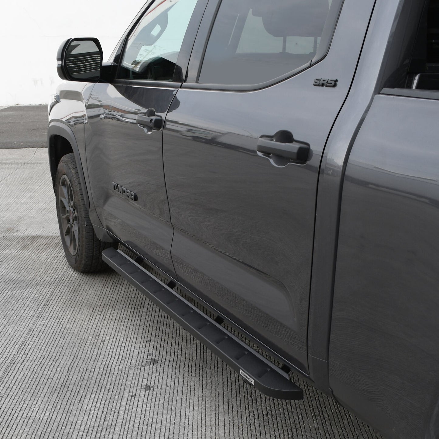 RB10 Slim Line Running Boards With Mounting Brackets Textured Black 2022-2026 Toyota Tundra Go Rhino-6