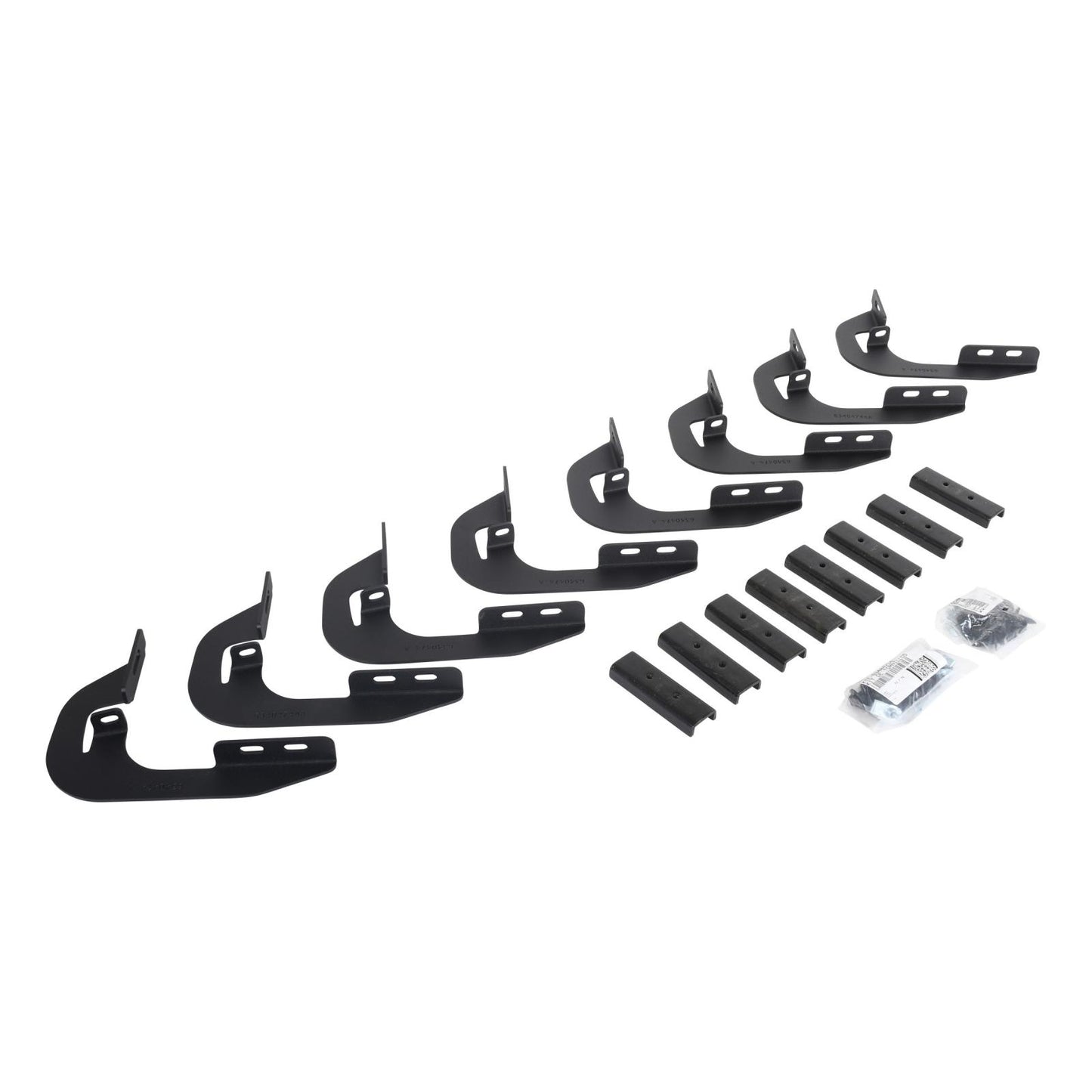 RB10 Running Boards with Brackets, 2 Pairs Drop Steps Kit Textured Black 2023-2026 Toyota Sequoia Go Rhino