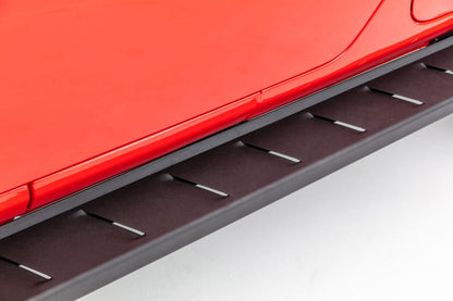RB10 Running Boards With Mounting Brackets Textured Black 2018-2026 Jeep Wrangler Go Rhino-4