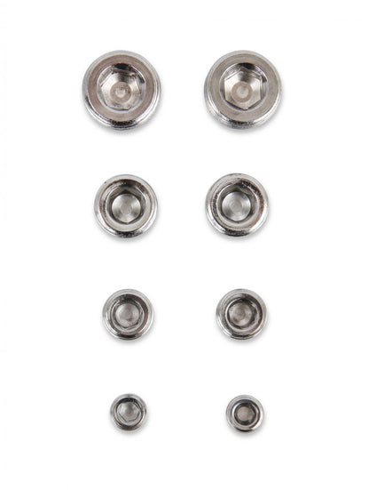Pipe Plugs 8-Piece Set Includes Two 1/8 Inch NPT Two 1/4 Inch NPT Two 3/8 Inch NPT Two 1/2 Inch NPT Mr Gasket-1