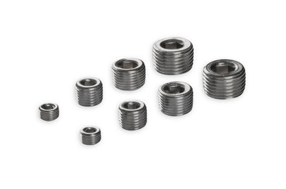 Pipe Plugs 8-Piece Set Includes Two 1/8 Inch NPT Two 1/4 Inch NPT Two 3/8 Inch NPT Two 1/2 Inch NPT Mr Gasket-3