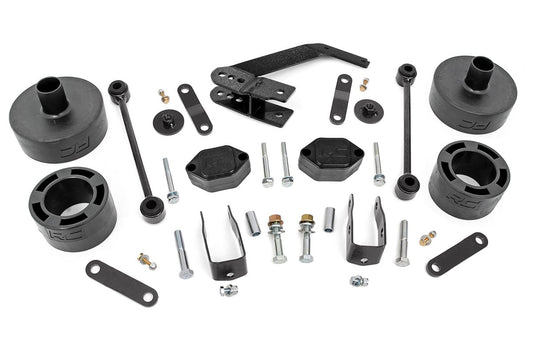 2.5 Inch Lift Kit Spacers Series II Jeep Wrangler JK/Wrangler Unlimited (07-18) Rough Country