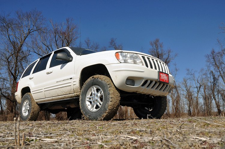 Rough Country 4 Inch Jeep X-Series Suspension Lift Kit 99-04 Grand Cherokee WJ 4WD Rough Country