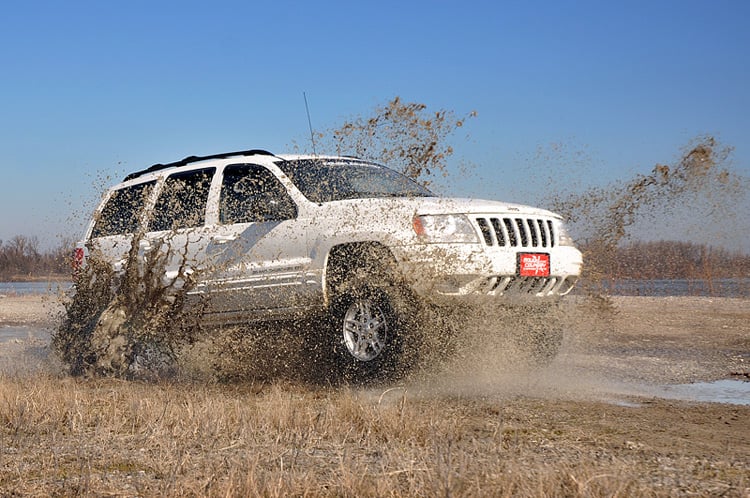 4 Inch Lift Kit X-Series Jeep Grand Cherokee WJ 2WD/4WD (1999-2004) Rough Country-3