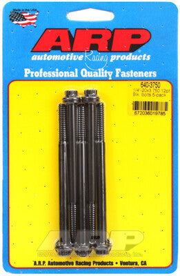 1/4 Inch SAE 12-Point Bolts - Chrome Moly Black Oxide ARP Racing Products-21