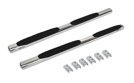 4 Inch OE Xtreme Series SideSteps Boards Only Polished Stainless Steel 1999-2026 Ford F-250/F-350 2020-2025 Jeep Gladiator Go Rhino