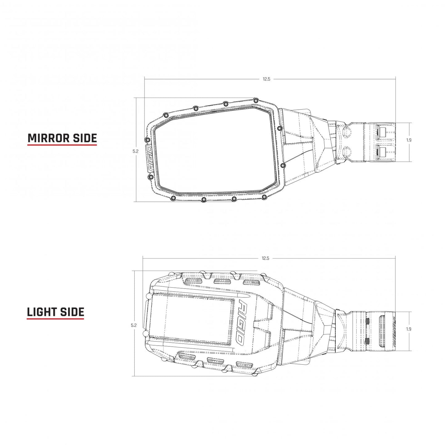 Reflect Lamp Set Pair Rigid Industries-2
