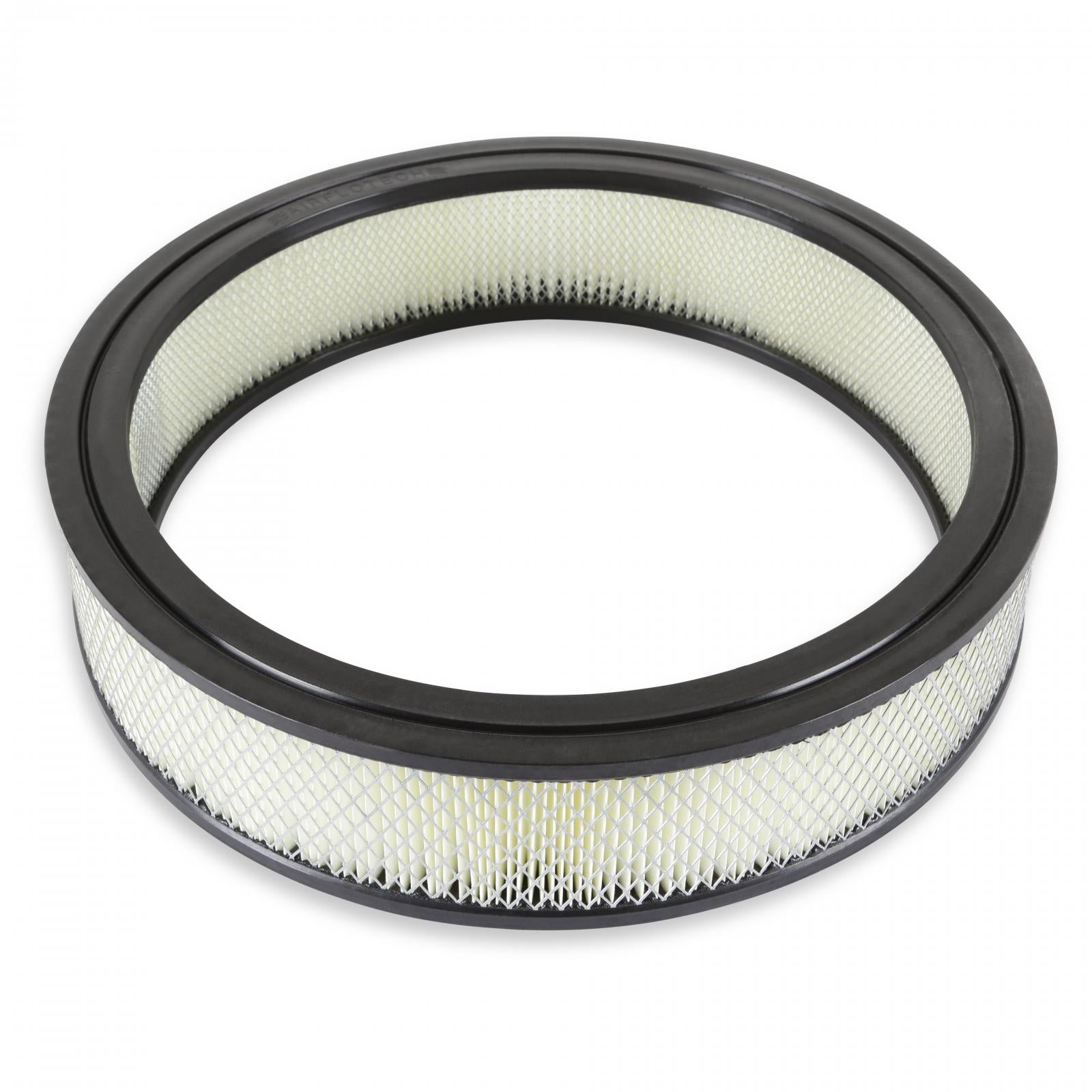 Air Filter 14 Inch x 3 Inch Replacement White manufactures replacement air filter element 14 Inch Inch Diameter and 3 Inch Inch Tall Mr Gasket-1
