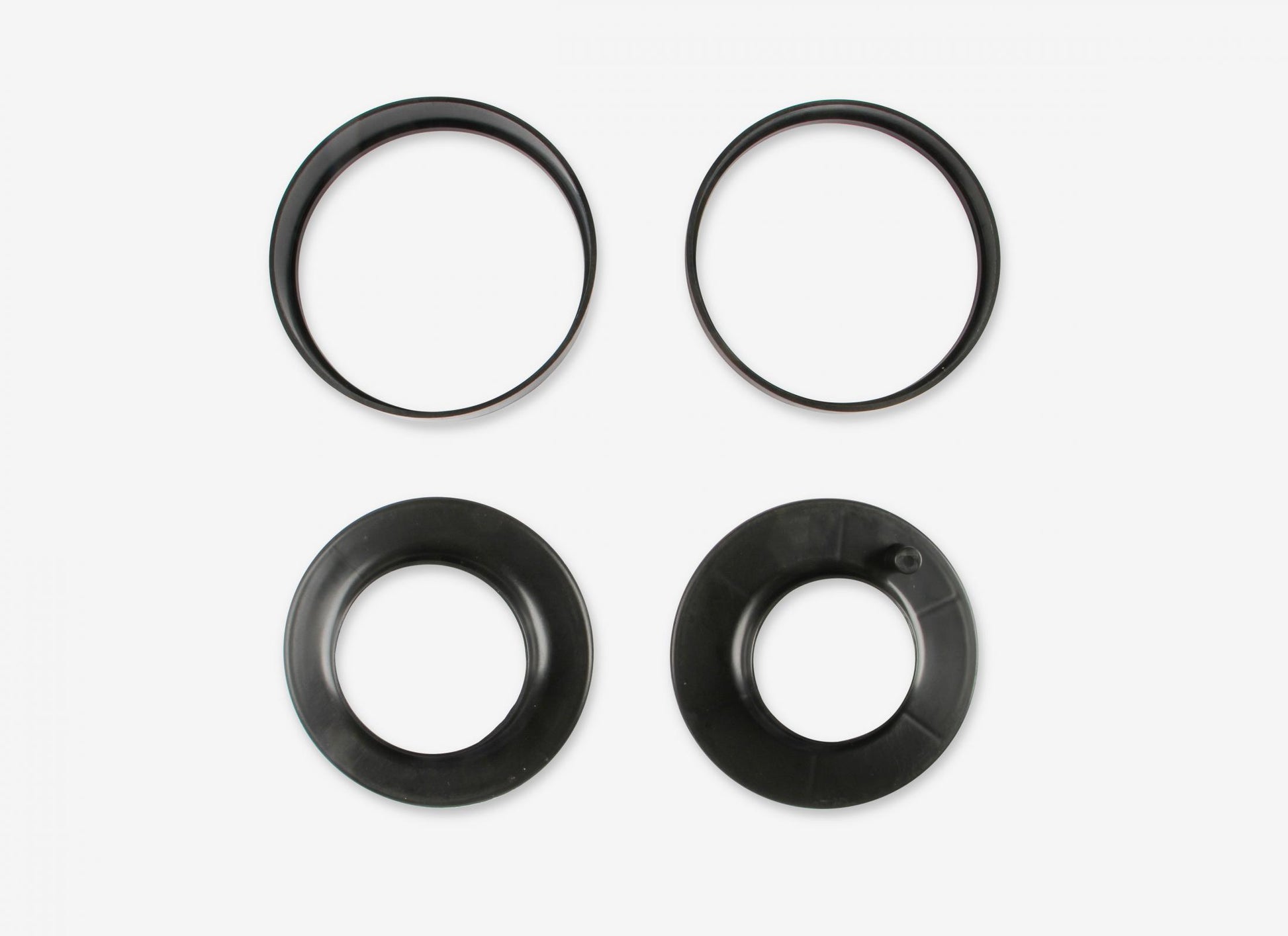 Air Cleaner Spacer and Adapter Kit Adapts 5-1/8 Inch Neck 2 or 4-Barrel Carb Air Cleaners to 3 Inch and 2-5/8 Inch 2-Barrel Carburetor Necks Mr Gasket