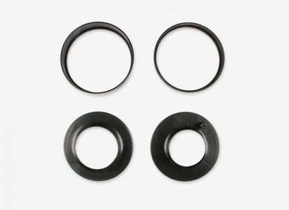 Air Cleaner Spacer and Adapter Kit Adapts 5-1/8 Inch Neck 2 or 4-Barrel Carb Air Cleaners to 3 Inch and 2-5/8 Inch 2-Barrel Carburetor Necks Mr Gasket