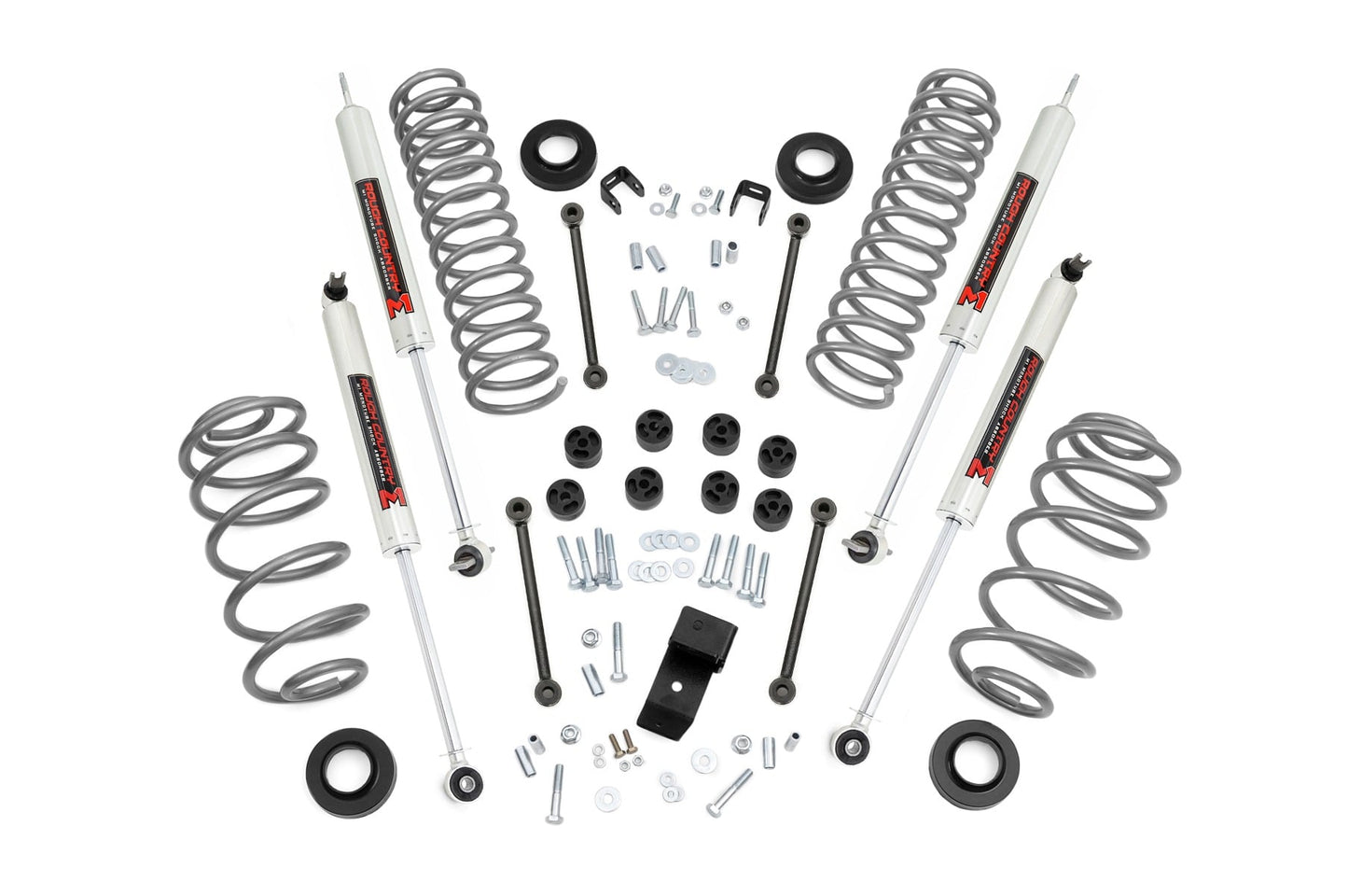 3.25 Inch Lift Kit 4 Cyl M1 Jeep Wrangler TJ 4WD (1997-2002) Rough Country