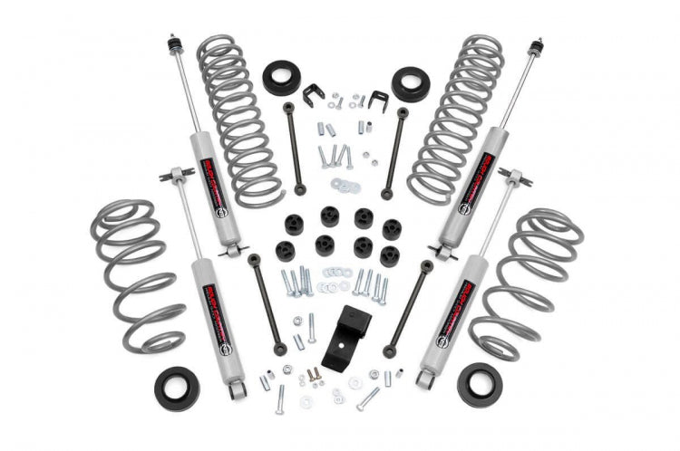 Rough Country 3.25 Inch Jeep Suspension Lift Kit 97-02 4WD Jeep Wrangler TJ Rough Country