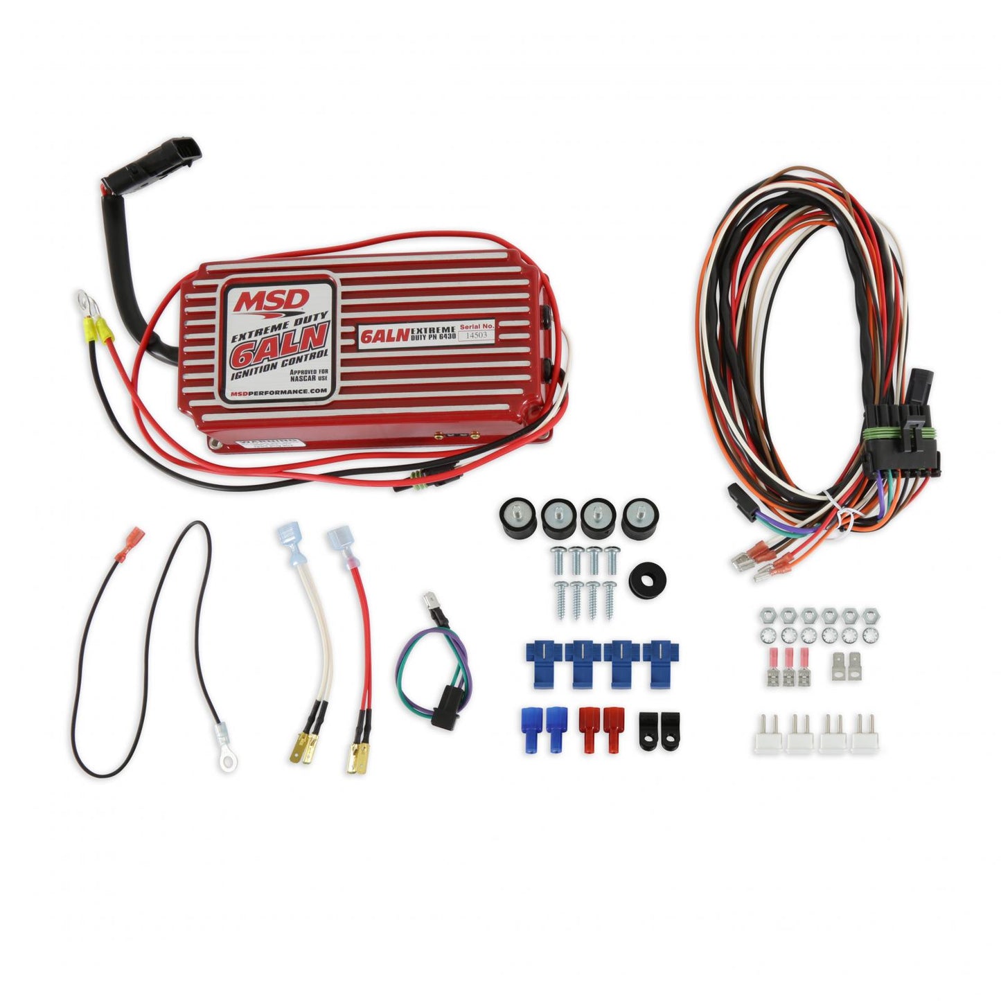 6Aln Control Extreme Duty 6Aln Can Handle The Harshest Racing Environments, Includes A Built-In Rev Limiter MSD Ignition