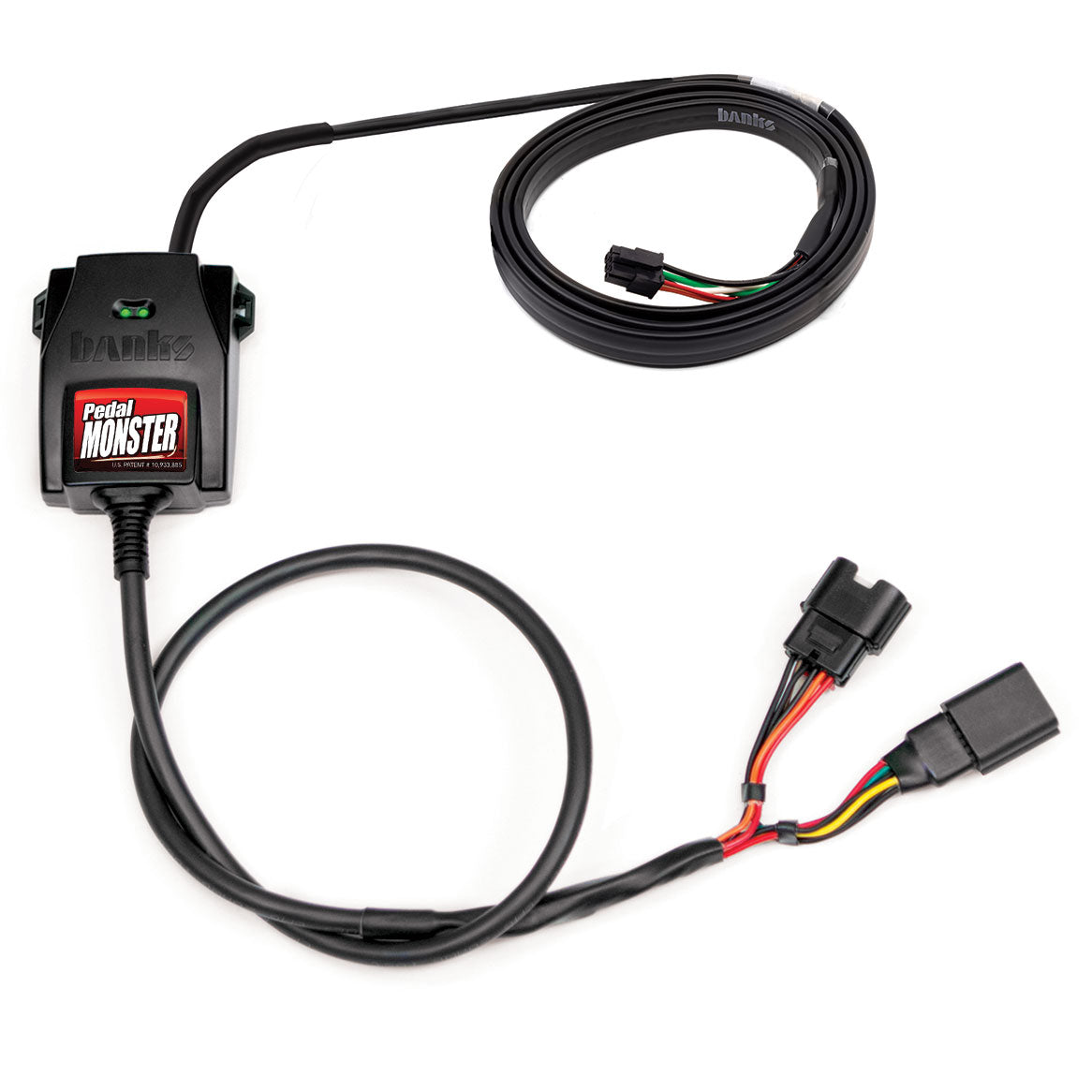 PedalMonster, Throttle Sensitivity Booster for use with existing iDash and/or Derringer for many Cadillac, Chevy/GMC, Chrysler, Dodge/Ram, Ford, Jeep, Lincoln, Mazda Banks Power-1