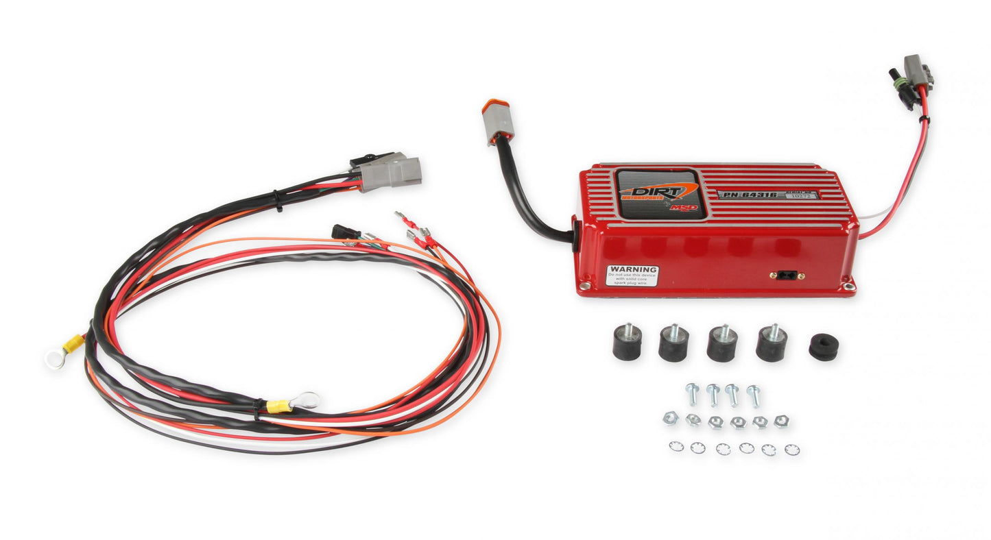 6Aln Control, Dirt Extreme Duty 6Aln With Fixed 7,600 Rpm Rev Limiter Can Handle The Harshest Racing Environments MSD Ignition-1