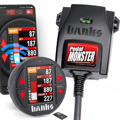 PedalMonster Throttle Sensitivity Booster, Standalone and iDash Kits for 2007.5-2019 Chevy/GMC 2500/3500 New Body Banks Power