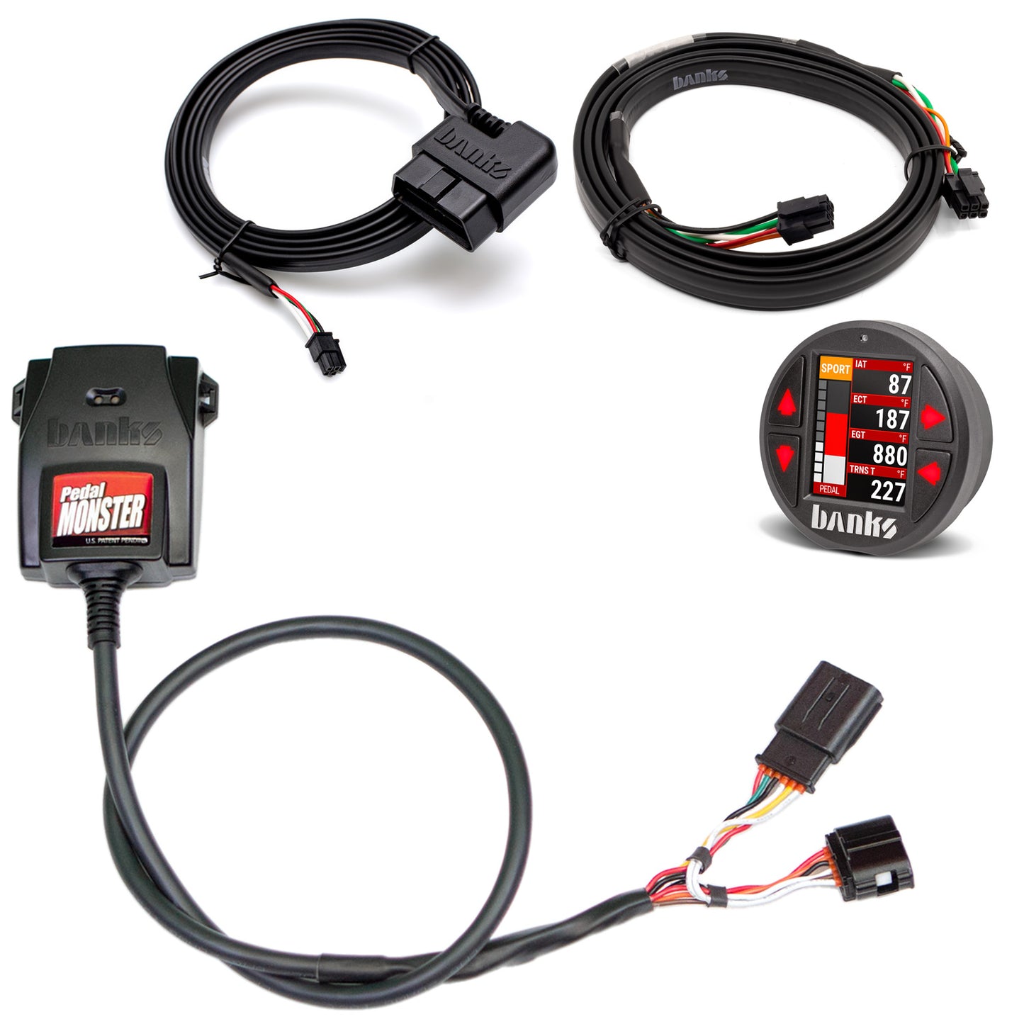 PedalMonster Throttle Sensitivity Booster, Standalone and iDash Kits for many Mazdas Banks Power-1