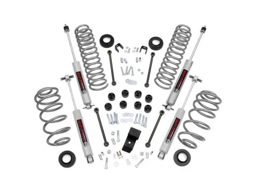 Rough Country 3.25 Inch Jeep Suspension Lift Kit 04-06 Wrangler TJ Unlimited Rough Country