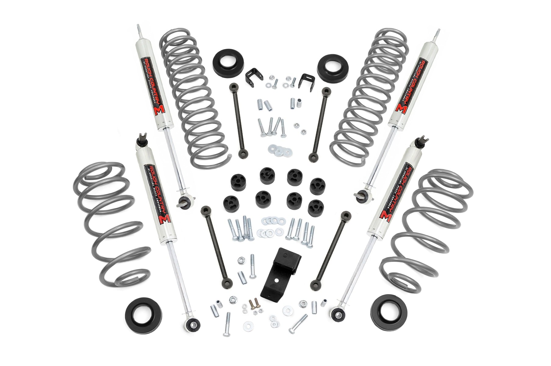 3.25 Inch Lift Kit 6 Cyl M1 Jeep Wrangler TJ (03-06)/Wrangler Unlimited (04-06) Rough Country