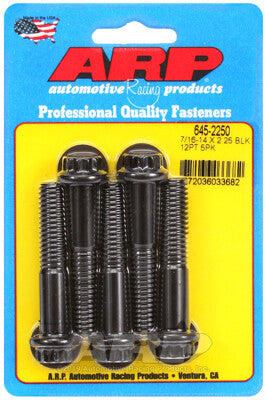 7/16-14 12-Point 1/2 Wrenching Bolts - Chrome Moly Black Oxide 5 Piece ARP Racing Products-11