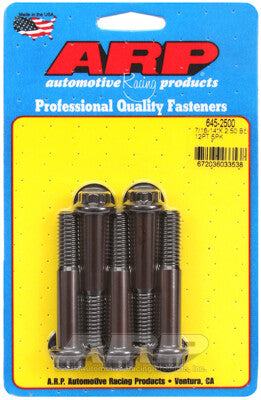 7/16-14 12-Point 1/2 Wrenching Bolts - Chrome Moly Black Oxide 5 Piece ARP Racing Products-10
