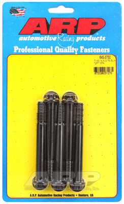 7/16-14 12-Point 1/2 Wrenching Bolts - Chrome Moly Black Oxide 5 Piece ARP Racing Products-5