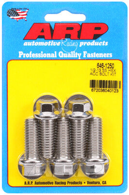 1/2-13 Hex Bolts - Stainless Polished ARP Racing Products-19