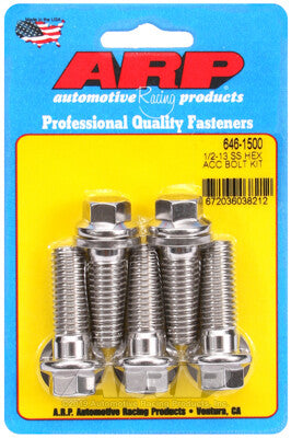 1/2-13 Hex Bolts - Stainless Polished ARP Racing Products-18