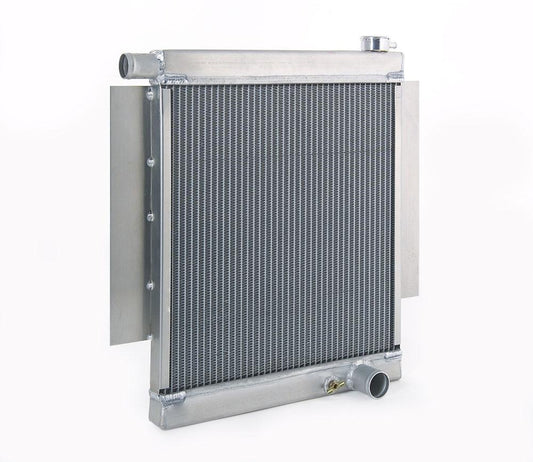 Conversion Series Natural Finish Radiator for 60-83 Toyota Pickup / 4Runner Radiator Be Cool