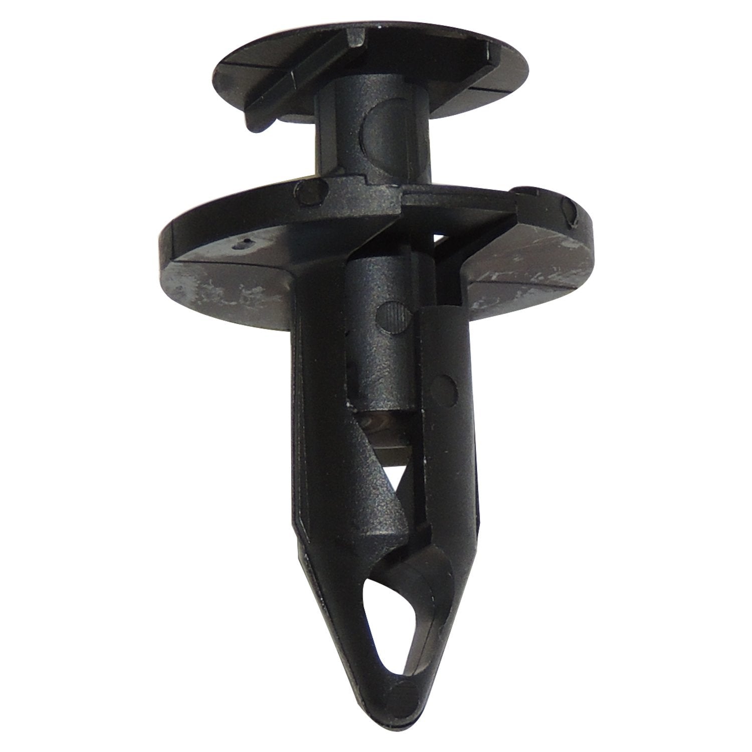 Black Plastic Push-In Fastener for Jeep JL, JT, JK, WK, XK, KL, KK, KJ, & MP Crown Automotive