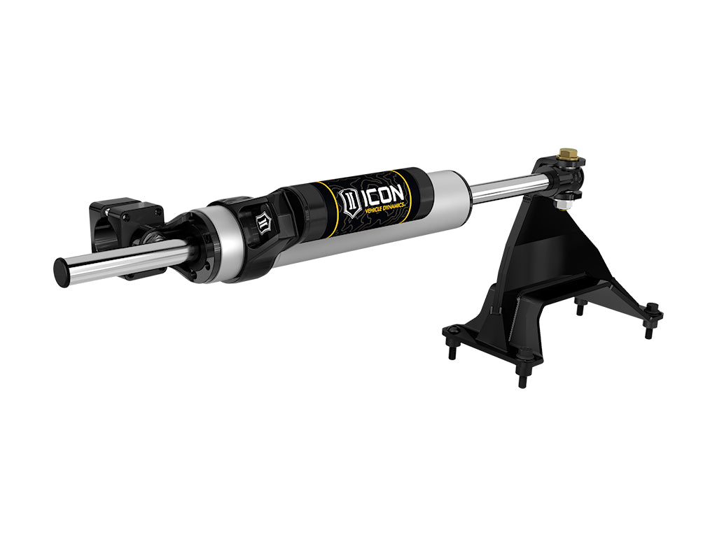 2005-2024 Ford F-450/F-550 Super Duty 2.5 Piggyback Centerline Steering Stabilizer Kit ICON Vehicle Dynamics-1