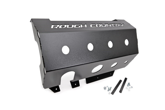Muffler Skid Plate | Jeep Wrangler JK/Wrangler Unlimited  (2007-2018) Rough Country